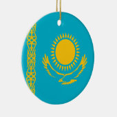 Vlag van Kazachstan Keramisch Ornament (Rechts)