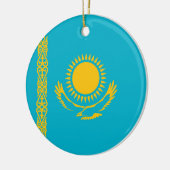 vlag van Kazachstan Keramisch Ornament (Links)