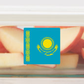 Vlag van Kazachstan Labels (Aangebracht)