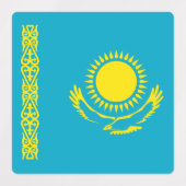 Vlag van Kazachstan Labels (Design 1)