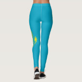 Vlag van Kazachstan Leggings (Achterkant)