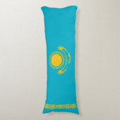 vlag van Kazachstan Lichaamskussen (Voorkant Verticaal)