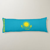 Vlag van Kazachstan Lichaamskussen (Achterkant)