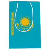 vlag van Kazachstan Medium Cadeauzakje (Voorkant)