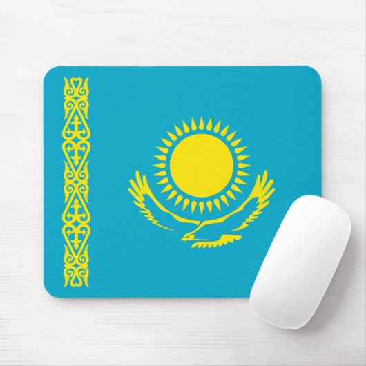 Vlag van Kazachstan Muismat (Met muis)