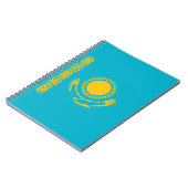 vlag van Kazachstan Notitieboek (Linkerzijde)