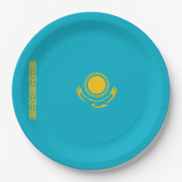 Vlag van Kazachstan Papieren Bordje