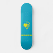 Vlag van Kazachstan Persoonlijk Skateboard (Voorkant)