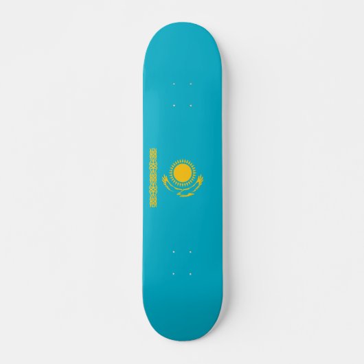 vlag van Kazachstan Persoonlijk Skateboard (Voorkant)