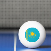 vlag van Kazachstan Pingpongbal (Net)