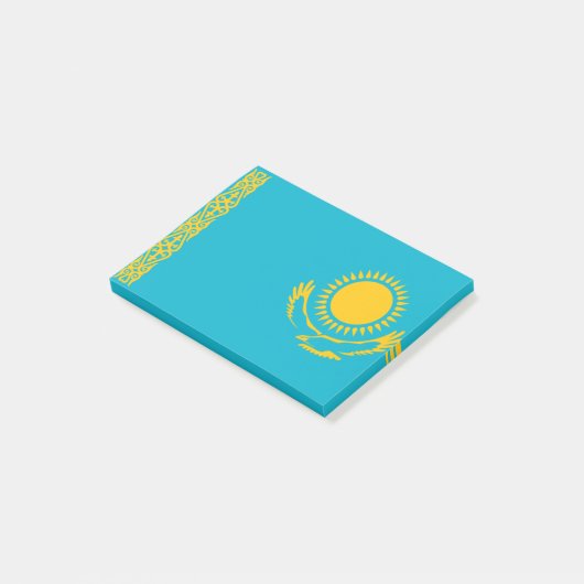 Vlag van Kazachstan Post-it® notes (Schuin)