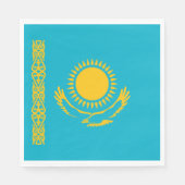vlag van Kazachstan Servet (Voorkant)
