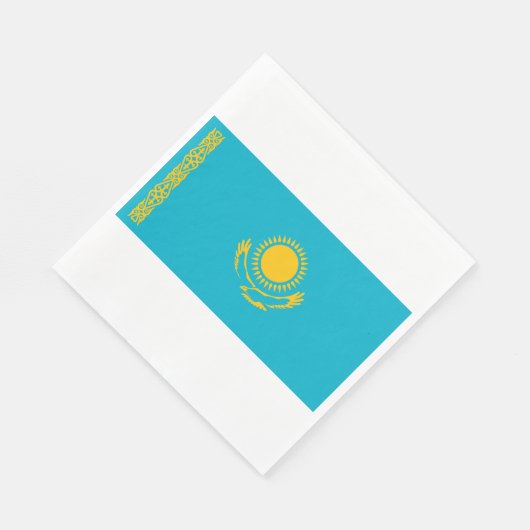 Vlag van Kazachstan Servet (Hoek)