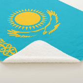 vlag van Kazachstan Sherpa Deken (3/4)