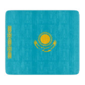 Vlag van Kazachstan Snijplank (Voorkant)