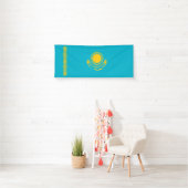 Vlag van Kazachstan Spandoek (Insitu)