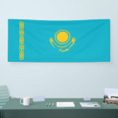 Vlag van Kazachstan Spandoek (Beurs)