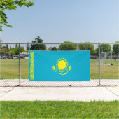 Vlag van Kazachstan Spandoek (Insitu)