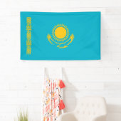 vlag van Kazachstan Spandoek (Insitu)