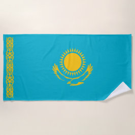 Vlag van Kazachstan Strandlaken