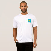 vlag van Kazachstan T-shirt (Voorkant volledig)