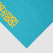 Vlag van Kazachstan Tissuepapier (Detail)