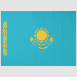 Vlag van Kazachstan Tissuepapier