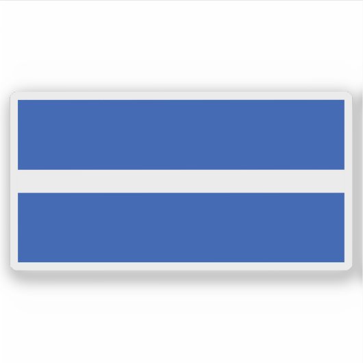 Vlag van Keila, Estland Sticker (Voorkant)