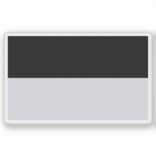 Vlag van Kempten, Duitsland Sticker
