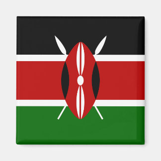 Vlag van Kenia Afrika Magneet