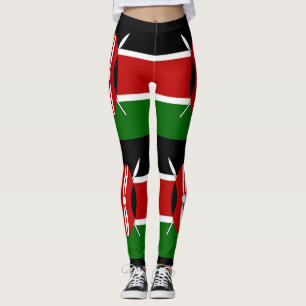 Vlag van Kenia Bendera ya Kenia Leggings
