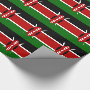 Vlag van Kenia Cadeaupapier