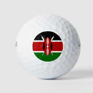 Vlag van Kenia Golfballen
