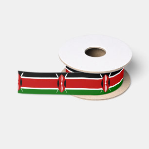 Vlag van Kenia Satijnen Lint