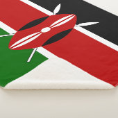 Vlag van Kenia Sherpa Deken (3/4)