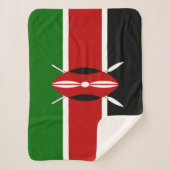 Vlag van Kenia Sherpa Deken (Voorkant)