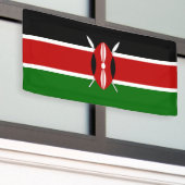 Vlag van Kenia Spandoek (Buitenkant Gebouw)