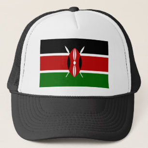 Vlag van Kenia Trucker Pet