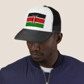 Vlag van Kenia Trucker Pet (In situ)