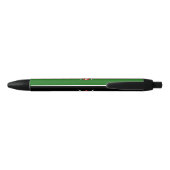 Vlag van Kenia Zwarte Inkt Pen (Achterkant)