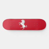 Vlag van Kent (White Horse) (County of England, Ve Persoonlijk Skateboard (Horizontaal)