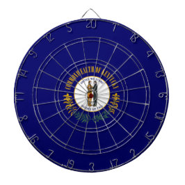 Vlag van Kentucky (Amerikaanse staat) Dartbord