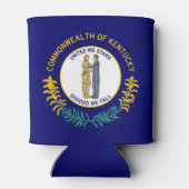 Vlag van Kentucky Blikjeskoeler (Achterkant)