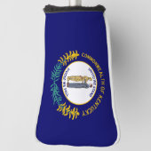 Vlag van Kentucky Golf Head Hoesje Golfheadcover (Draai 90)