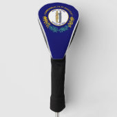 Vlag van Kentucky Golfheadcover (Voorkant)