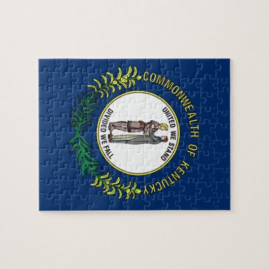 Vlag van Kentucky Legpuzzel (Horizontaal)