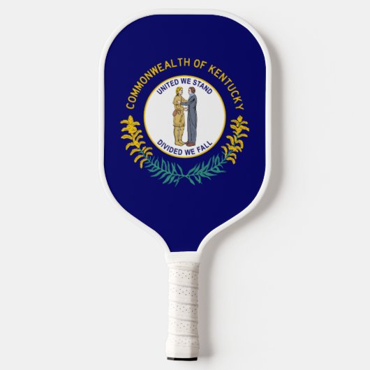 Vlag van Kentucky Pickleball Paddle (Achterkant)