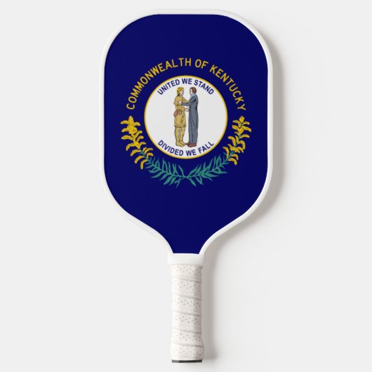 Vlag van Kentucky Pickleball Paddle (Voorkant)