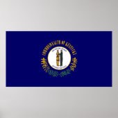 vlag van Kentucky Poster (Voorkant)