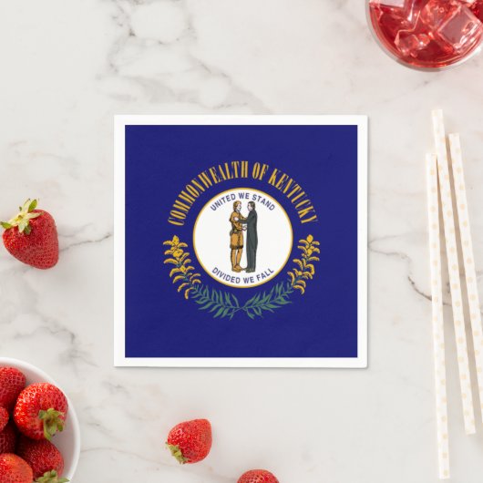 Vlag van Kentucky Servet (Insitu)